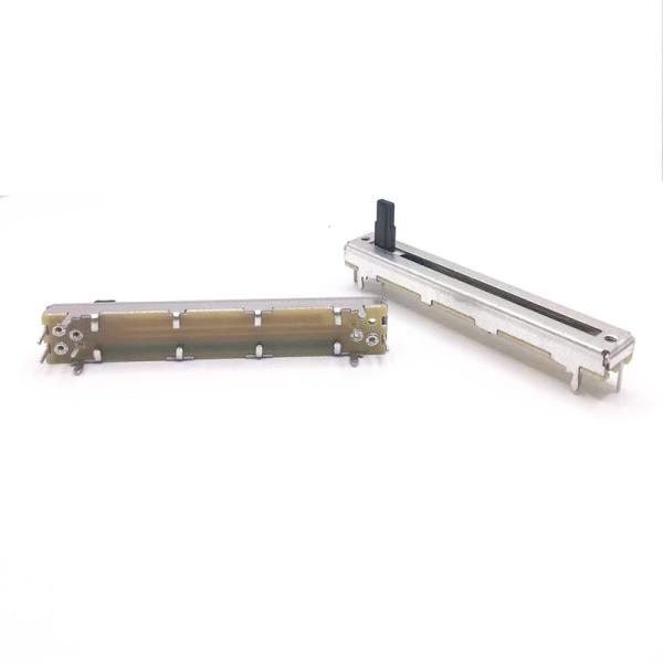 C4521SG Good Quality 45mm Travel Linear Slide Potentiometer With Switch Click Sound Potentiometer B10K Potentiometer
