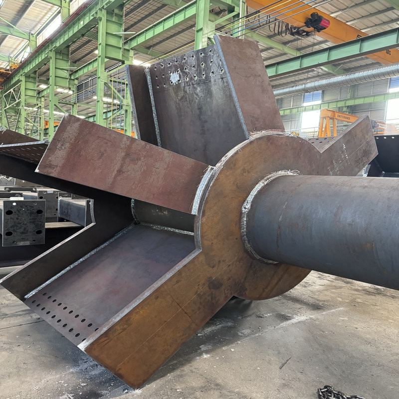 Buy cheap Steel Pipe Column Heavy Steel Fabrication OEM Machinery product