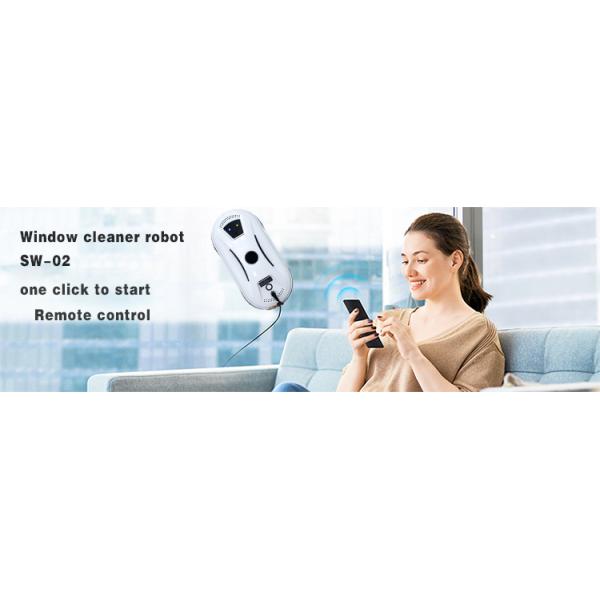 80W Smart Window Cleaner Robot with App Control 110-240V