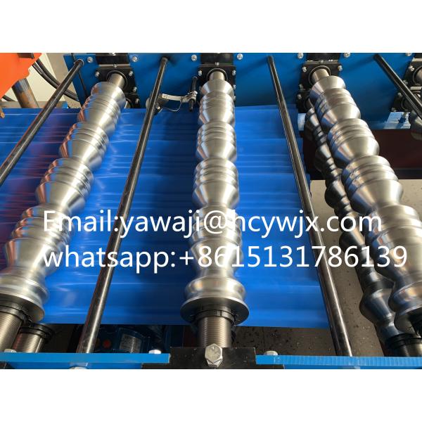 1000mm Beautiful Color Glazed Tile Making Machine For PPGI / GI