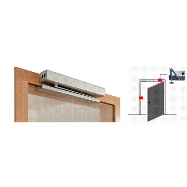 Electric Stainless Automatic Swing Gate Operator with High Strength Silver Color