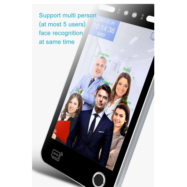 Face Recognition Attendance Access Control System Free SDK Software Web Cloud TCP IP