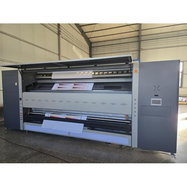 Flag Printer With Built In Straight Through Fixing Box For 380V Input