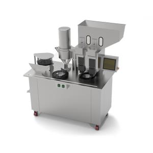 Buy cheap High Speed Semi Auto Capsule Filler 2 Head Pill Filling Equipment With FDA Standard product
