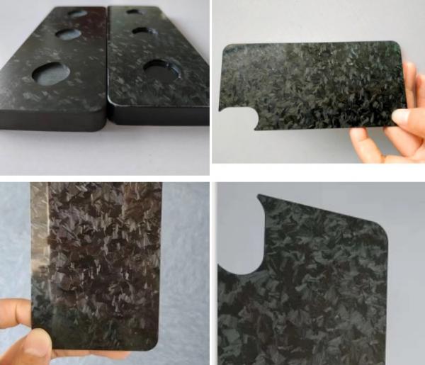 Quality Forged Composite Carbon Fiber Sheet Custom Cnc Cutting Matt / Glossy Surface Finish for sale