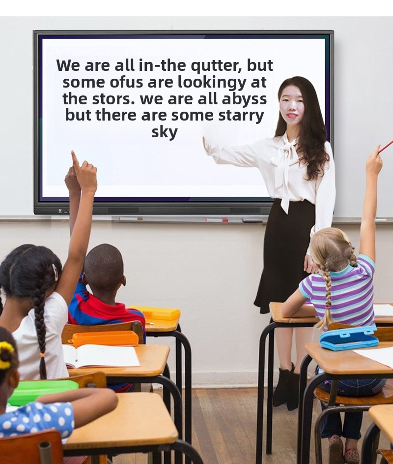 Smart Interactive LED Touch Screen Tablet Elevator-Suitable Electronic Whiteboard for Multimedia Teaching and Conference