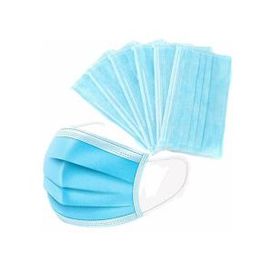 Anti Bacteria Blue Half EN149 2001 Earloop Face Masks