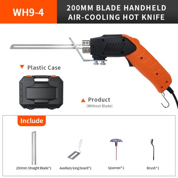 200mm Straight Blade Hand Held Hot Wire Cutter 200W