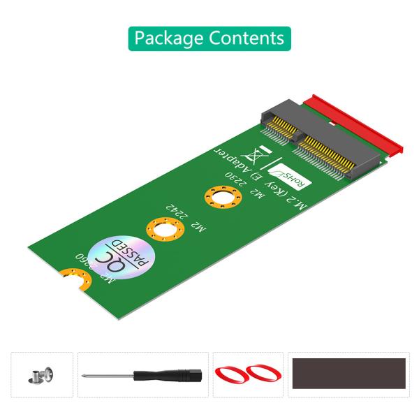 M.2 NGFF Key E Female To Male Adapter For WiFi Module AX200/201