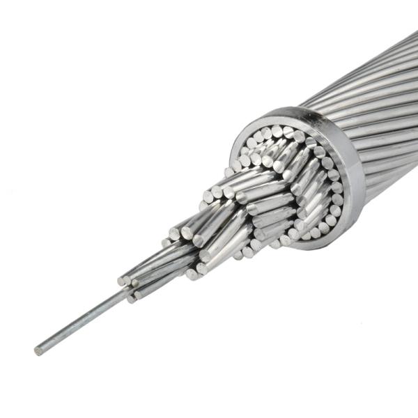 NO/XLPE Round Wire ACSR Stranded Overhead Cable for High Voltage Steel Reinforcement
