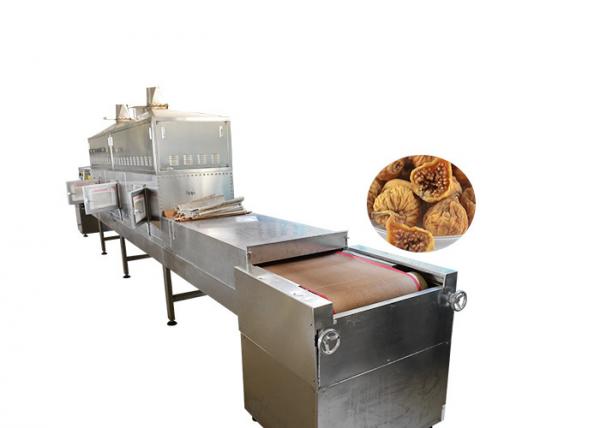 Quality Fig Conveyor Belt Food Sterilization Equipment Speed Adjustable Stainless Steel for sale