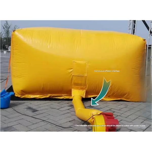 Inflatable Fire Rescue Safety Air Cushion Construction Site High Altitude Protection Anti-Fall Protection Rescue Cushion