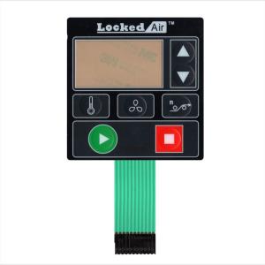 Buy cheap Embossed Domes PET Circuit Membrane Switch Waterproof Keyboard With LED product
