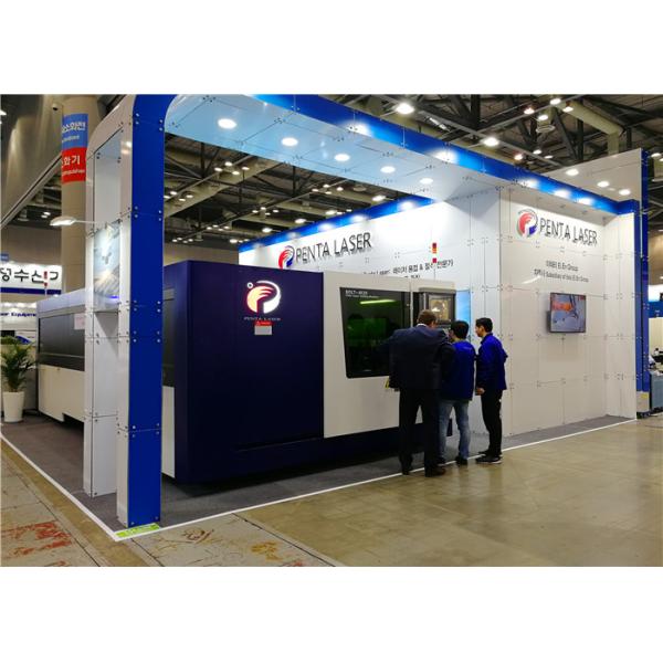 High Performance CNC Machine Laser Cutter For Sheet Plate , 180m/Min Rapid Speed