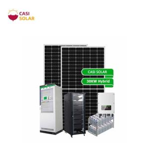 Buy cheap Lithium 30kw Solar Power System Panel Home Set Ground product
