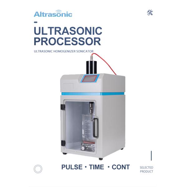 Integrated Ultrasonic Homogenizer With Soundproof Box