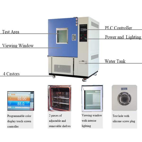 CE Standard Temperature Humidity Chamber PLC Controller For Electronic Products