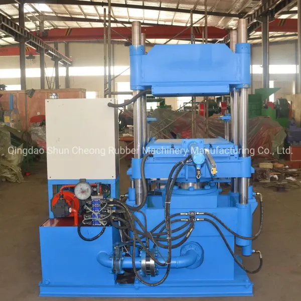 Automatic 2RT Rubber Curing Press Machine with PLC Control