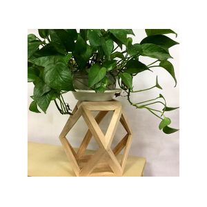 Solid Wood Creative Handcrafted Wooden Gifts Customized Wooden Flower Pot