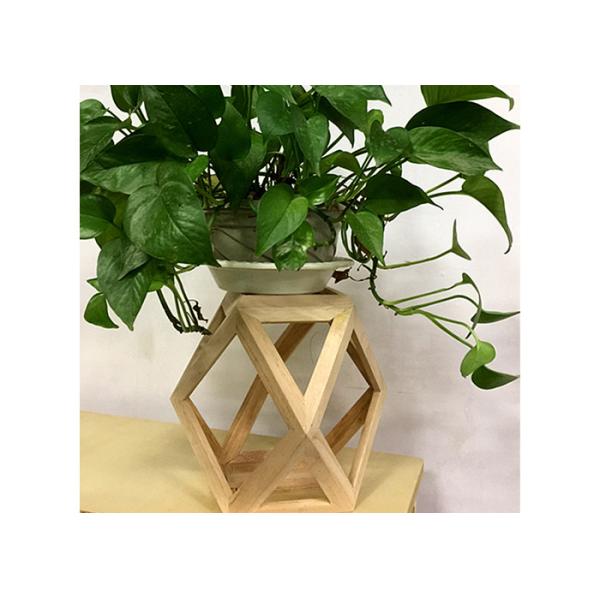 Solid Wood Creative Handcrafted Wooden Gifts Customized Wooden Flower Pot
