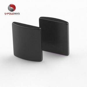 Buy cheap Customized Size ARC NdFeB Magnet Coating Black Epoxy Neodymium Segment Magnets for Motor product