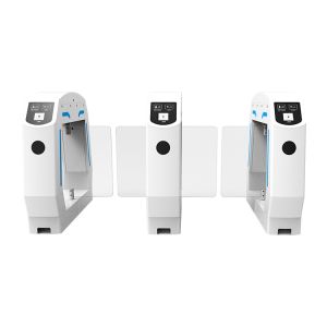 Buy cheap Unique Design Acrylic Glass Swing Turnstile Gate 1200*250*1050mm product