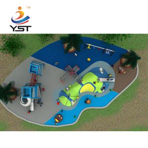 Outdoor Custom Playground Slides , Large Playground Equipment Slides