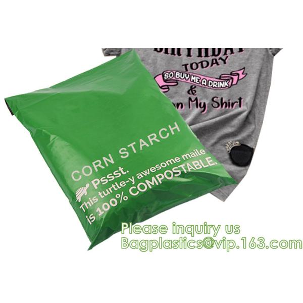 Biodegradable Mailers, Tamper-Evident & Self-Sealing Shipping Envelopes, Waterproof Mailing, Puncture-Proof