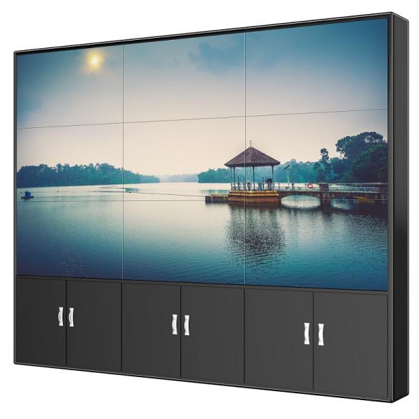 Quality LCD Video Wall Samsung 55" LCD Screen 1.7mm Seamless Bezel Video Wall 3*3 With Controller for sale