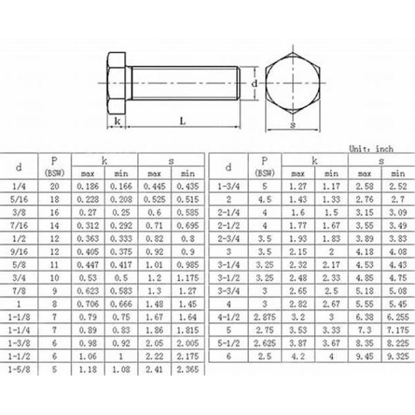 Hex Head 12 Point M16 Carbon Steel Pipe Fitting