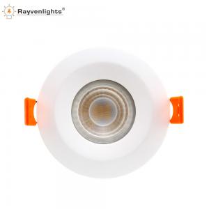 China Shower Surface Mount 6w IP65 Black Fire Rated Bathroom Downlights on sale