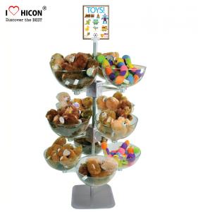 China Toy Store Display Gift Display Ideas Lol Doll Display Stand With Plastic Bowls on sale
