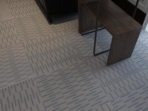 Buy cheap Wood Square Tiles Bathroom Floor Self Adhesive Carpet Pattern product
