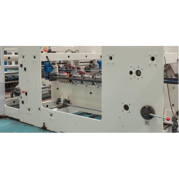 15KW Automatic Folder Gluer Stitcher Machine Two In One Cardboard Stitching Machine