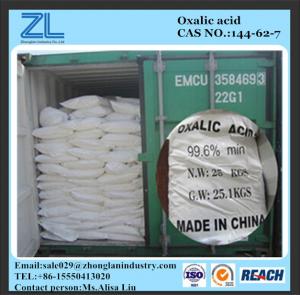 China CAS NO.:144-62-7,Oxalic Acid 99.6%min white crystal on sale