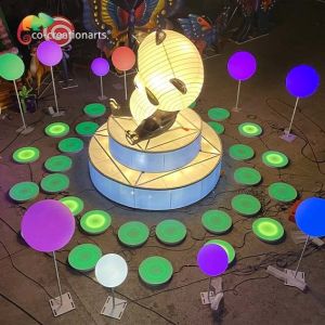 Buy cheap Interactive Music Note Play Panda Lantern product