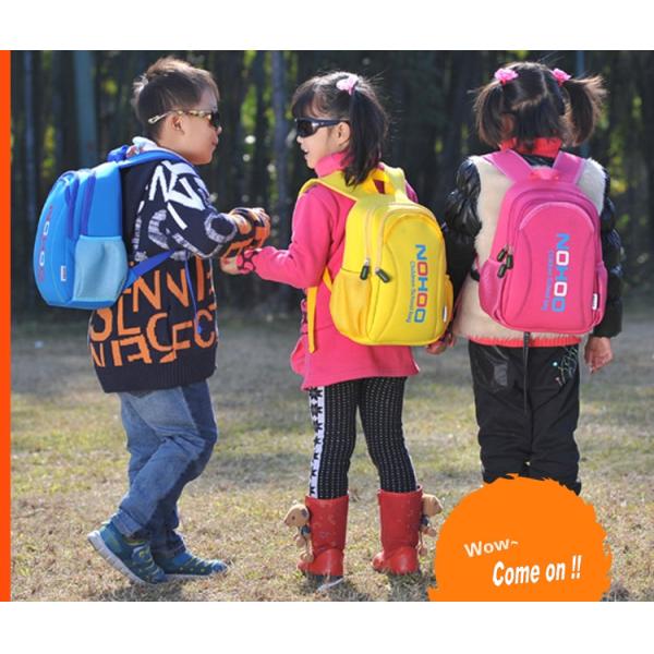 Comfortable Preschool Book Bags With Three Zipper Pocket Various Colors