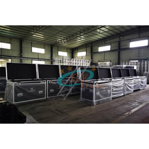 Adjustable Height Led Screen Display Background Truss For Cabinets