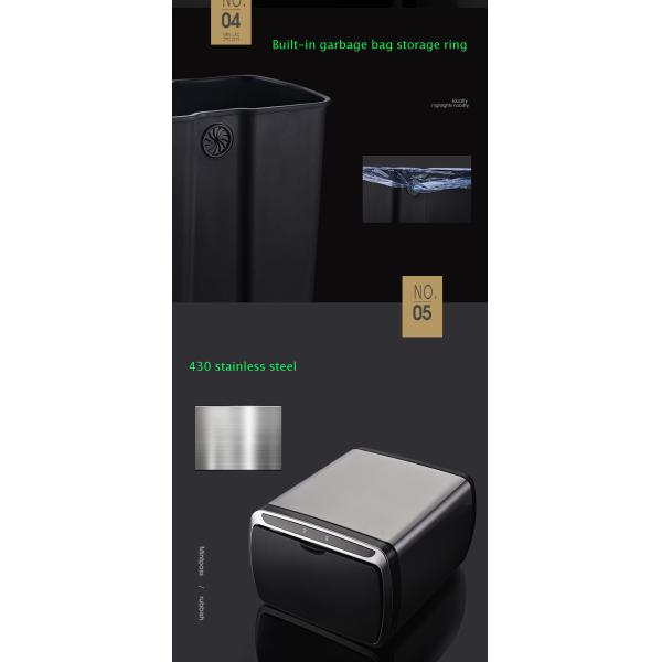 Compact Automatic Smart Waste Bins Smart Hand-free Electronic Kitchen Trash Can