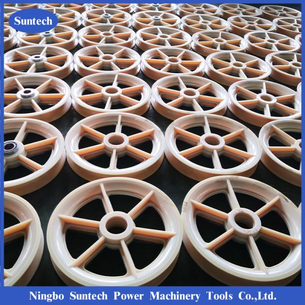660mm Overhead Line MC Nylon Sheaves For Conductor Stringing Blocks