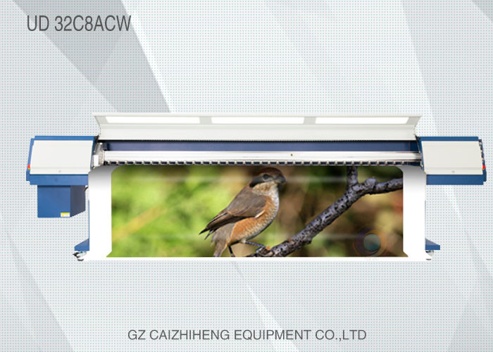 China Rotary Flex Eco Solvent Printers WithToshiba Printhead Galaxy UD 32C8ACW on sale
