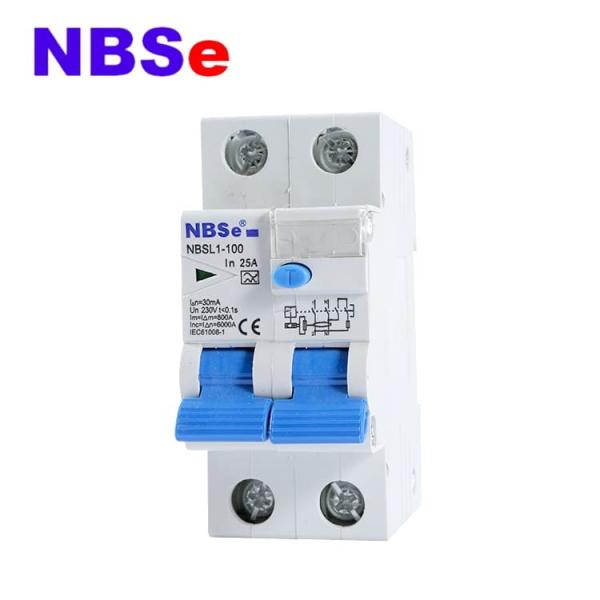 Quality NBSe Residual Current Circuit Breaker 100A Type A RCD NBSL1-100 Series for sale