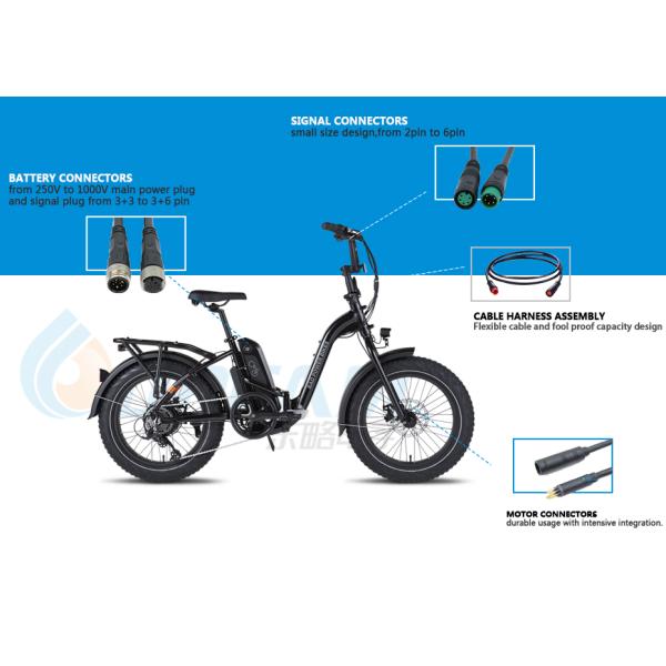 IP65 M8 Mini Small Size Signal Transmission Power Connector Male Female 6Pin LED Strip Connector