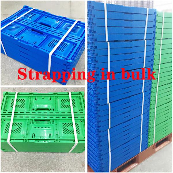 Logistic Storage Foldable Crate Plastic Folding Storage Box Multifunctional Outdoor