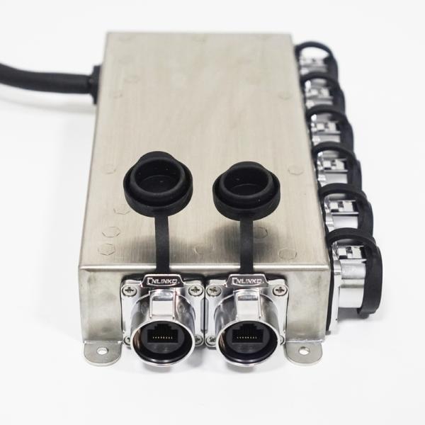 15 Inch Stainless Steel Panel PC A Breakout Box Connect Full IP65 Waterproof