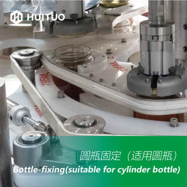Automatic Rotary Bottle Capping Machine For Closing Twist Off Snap On Or Plastic Screw
