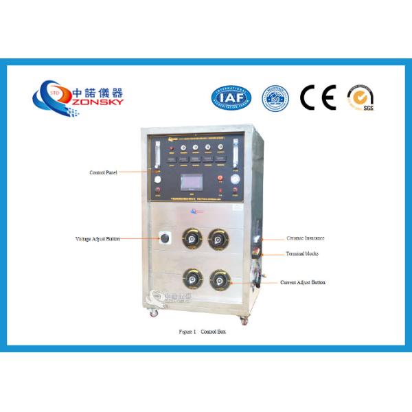 Movable FRLS Testing Instruments , Cable Integrity Flammability Testing Equipment