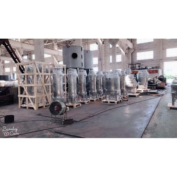 High Pressure Stainless Steel Chemical Storage Tanks Horizontal Industrial