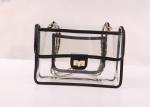 Transparent Large Makeup Bags And Cases Portable Waterproof PVC Material