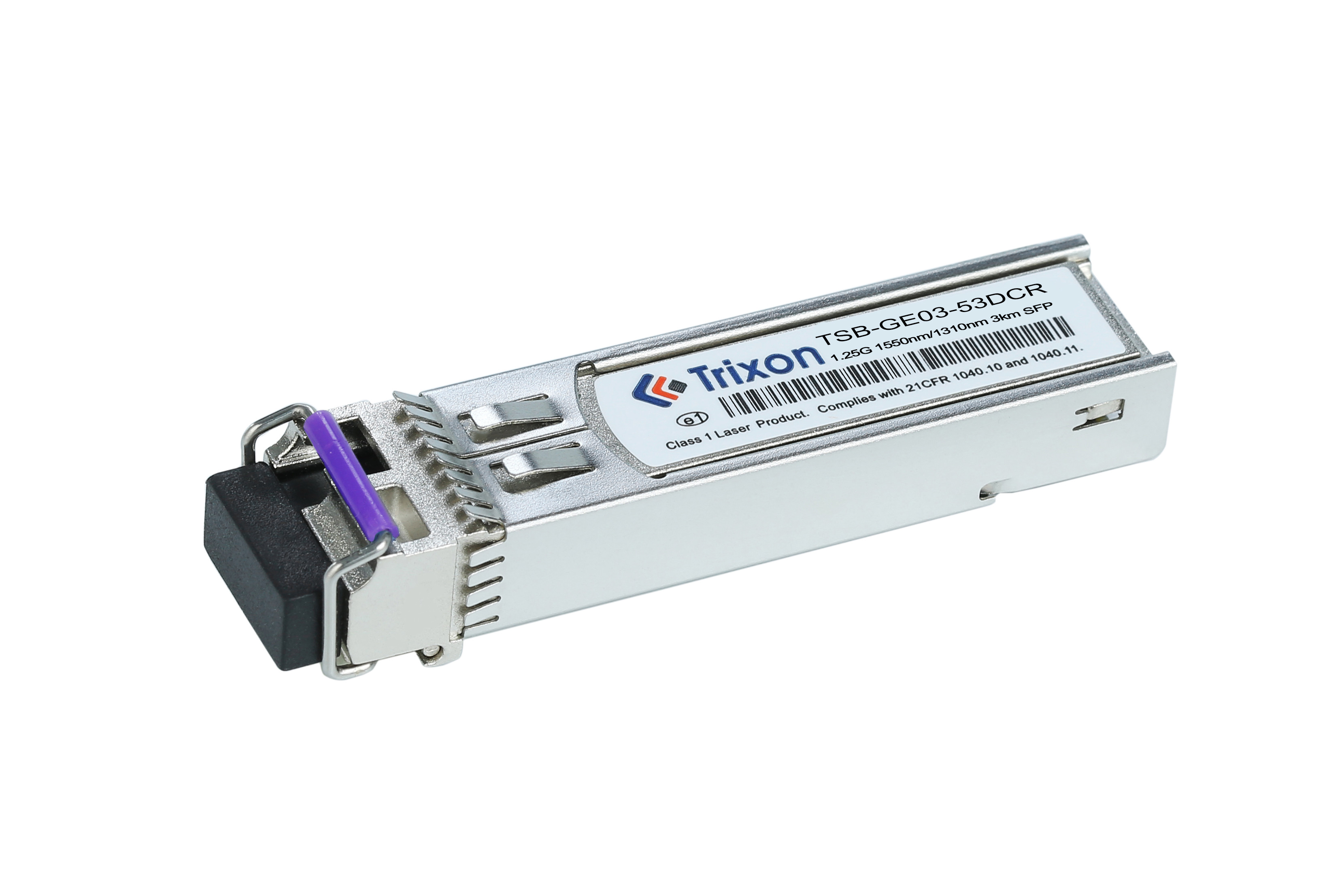 Buy cheap GBE Bidirectional SFP Transceiver Module 1.25 Gbps DDMI 3km product